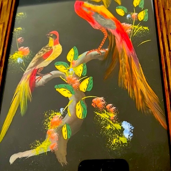 Art~Mexican Feathercraft / Collectible Folk Art / Vintage - Picture 3 of 9